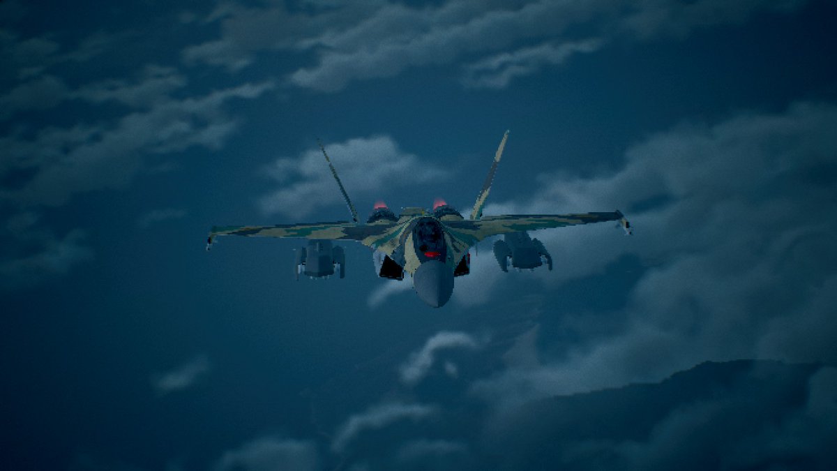 jundahollow's tweet photo. A new Flanker was now born in Strangereal.
Su-40 Flanker-X/Stealth Flanker are now in progress for modding in Ace Combat 7
#sukhoi #flanker #su40 #acecombat #ace_combat #acecombat7 #projectaces #project_aces #ACE7 #エースコンバット #エースコンバット7 #エースコンバット7MOD���真部 https://t.co/GRHkqlMMSZ