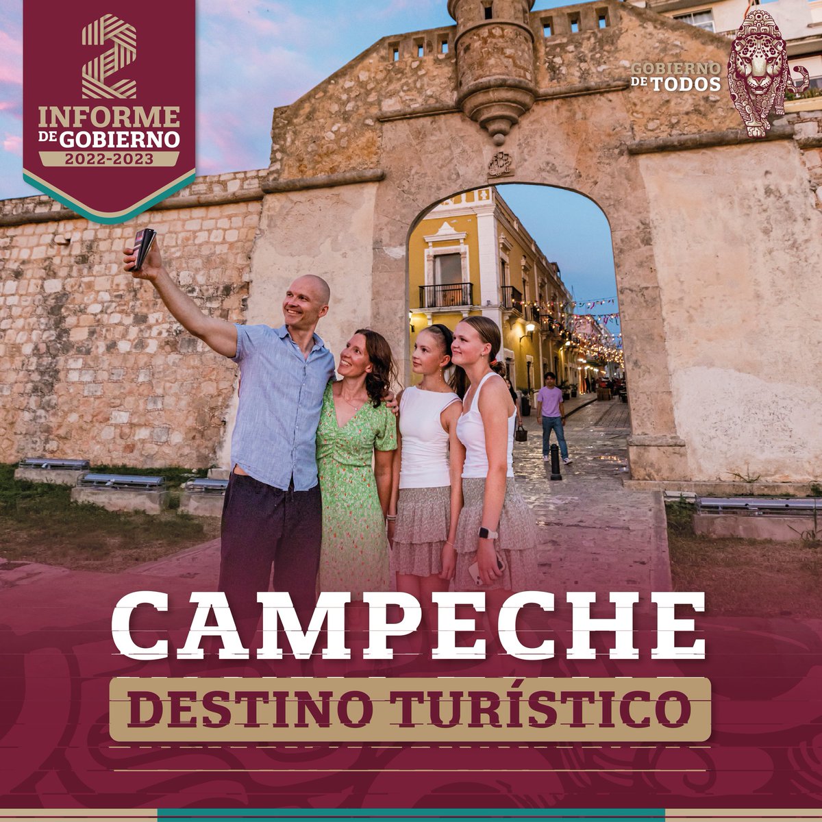 MauricioArceoMx's tweet photo. En el #GobiernodeTodos estamos trabajando para seguir posicionando a nuestro Estado como destino turístico ideal para familias, jóvenes, sede de eventos deportivos, congreso y más. ¡Vamos por buen camino! 

#Layda2doInforme https://t.co/1RsSYGjTry