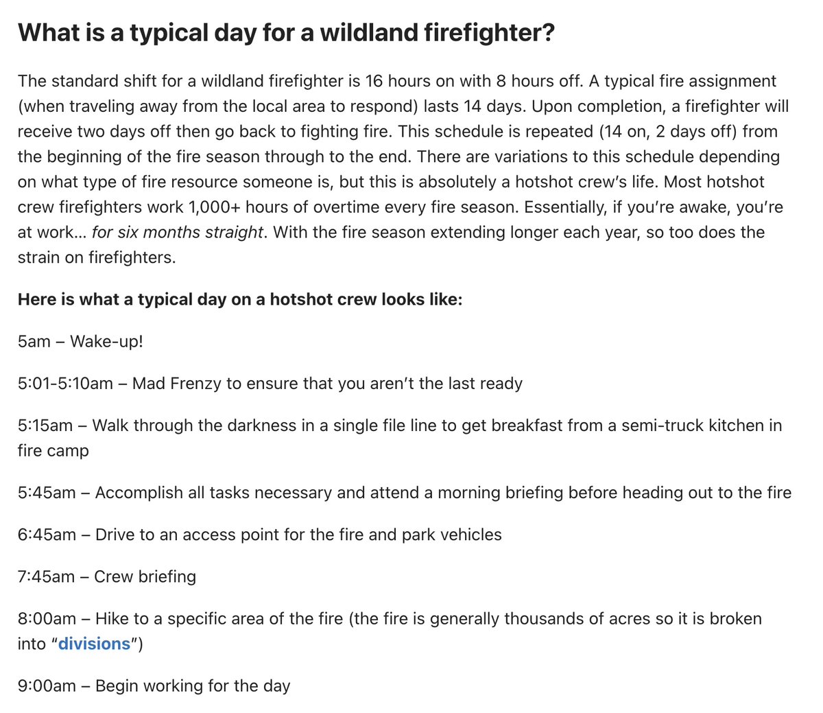 wildland_zko's tweet photo. Want to learn more about the nuts and bolts of wildfire and wildland firefighting? You're in luck. We just published a great article 'Wildfire 101' on The Lookout written by veteran wildland firefighter Brè Orcasitas. 
https://t.co/RWZBrftDuz https://t.co/pIBKXUEwsm