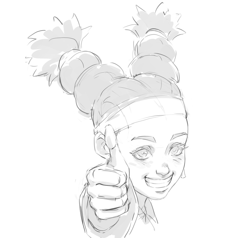 More Lily emotes done for pro Street Fighter player @ElChakotay  You can check out his Twitch channel here>  It was great working with you Elchakotay! 👊🏿