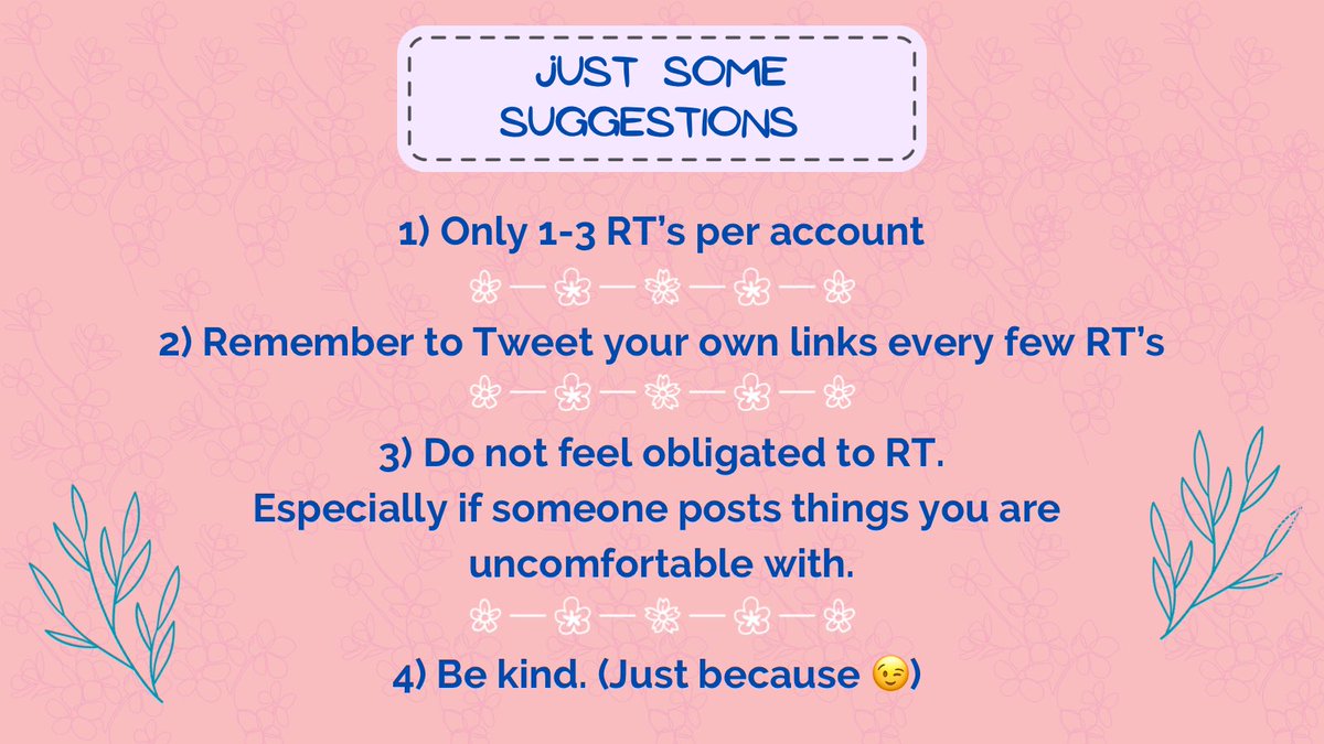 StuffWeFind1's tweet photo. Fun fact: I used to do social media for a living. This was our Twitter formula. RTs are great, but don’t loose your own posts in the process. Especially small biz folks.

Support one another but remember to support yourself as well. Hope this helps! ☺️
-
#smallbiztips #sellers https://t.co/UrnouAesL3