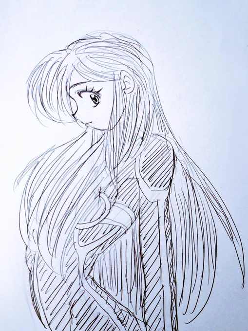 今日のお昼のお絵描き♪