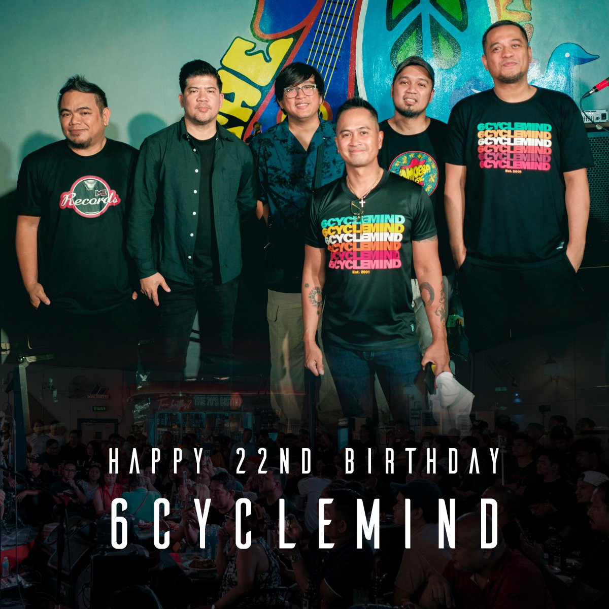 soupstarmusic's tweet photo. Happy 22nd anniversary, @6cyclemind! 🎉

Cheers to more music! 🎶

#6cyclemind #SoupstarMusic https://t.co/Ev9sr9tlhL