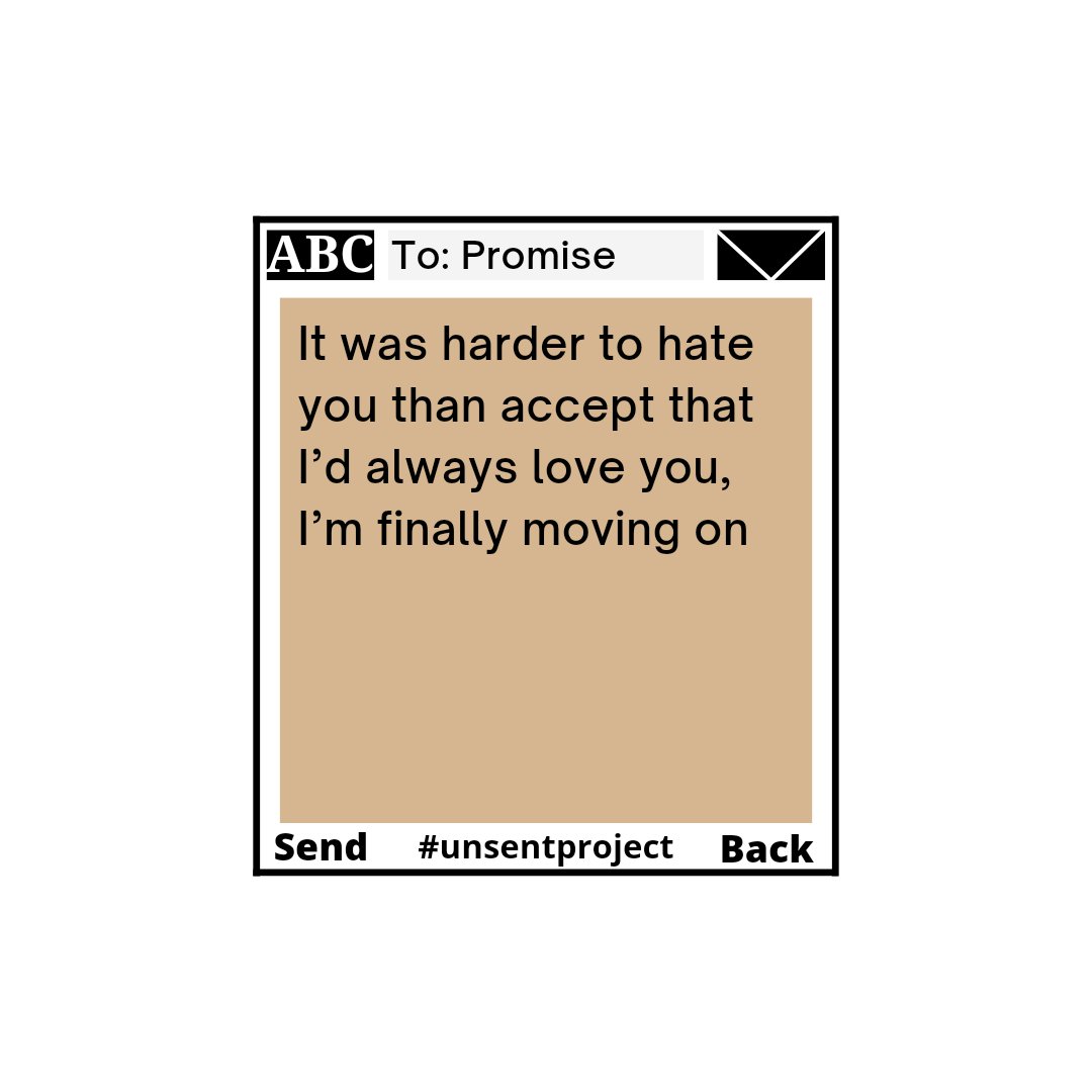 ͏͏͏͏͏͏   
   
SUBMISSION 223  ✎    
The Unsent Project RP      

For you, Promise.
͏͏͏͏͏͏ ͏͏͏͏͏͏   
͏͏͏͏͏͏