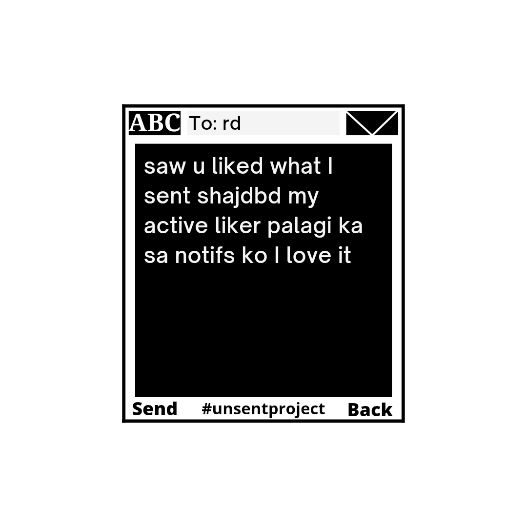 ͏͏͏͏͏͏   
   
SUBMISSION 224  ✎    
The Unsent Project RP      

For you, rd.
͏͏͏͏͏͏ ͏͏͏͏͏͏   
͏͏͏͏͏͏