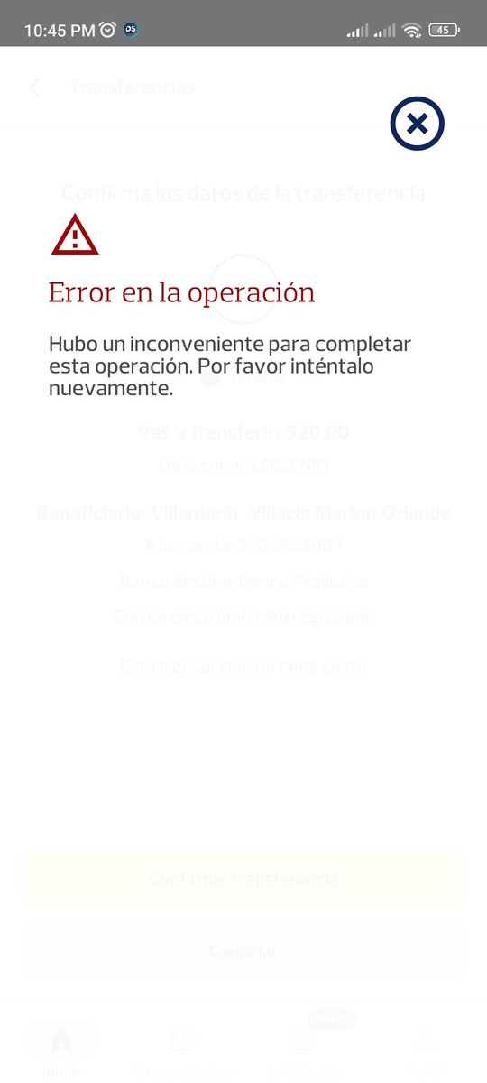 marlonovst's tweet photo. @BancoPichincha más de un día que puedo usar la banca móvil....alguna solución?? https://t.co/0FkMWj9FVX