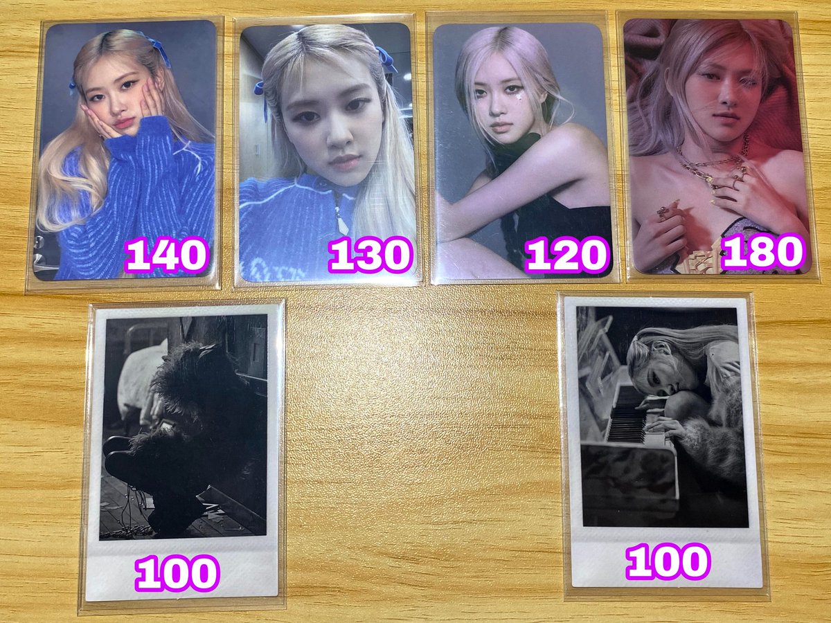 ikoniccart's tweet photo. [ wts | lfb | 🛒 QUITTING SALE | #konycart | REPRICED ]

Hi, I'm selling my PARK CHAEYOUNG (ROSÉ) of #BLACKPINK PHOTOCARDS (PCs):

≫ DM for PRICE BREAKDOWN and for more infos
≫ Good Conditions
≫ Budget-Friendly

ps: can make your own 'SET' pcs
🛒: GCASH
🚚: Direct GGX/JNT https://t.co/YsDAwHWSFm