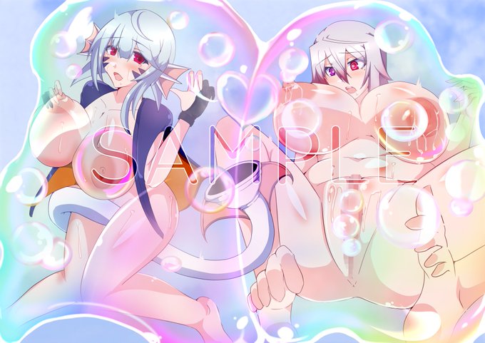 先週skeb納品させて頂きました!久しぶりにシャボン玉描いたのでお勉強し直したりお乳が押し付けられる表現試してみたり楽しく描かせて頂きました～!
非公開扱いなので作品頁無しですが…!
https://t.co/TgUV0FJxQq 