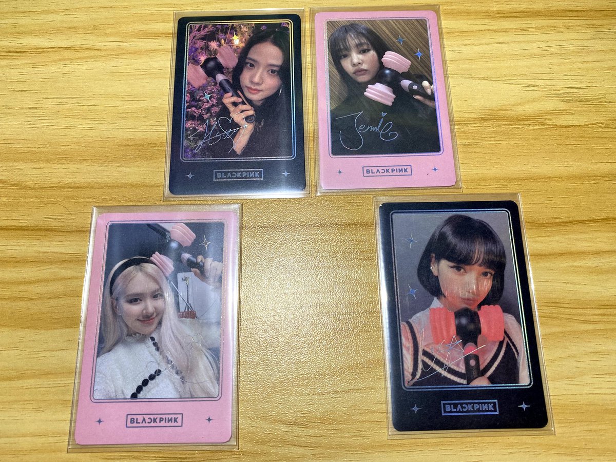 ikoniccart's tweet photo. [ wts | lfb | QUITTING SALE | #konycart | REPRICED ]

Hi, I'm selling my #BLACKPINK LIGHTSTICK KTOWN POB PHOTOCARDS (PCs):
— #JISOO
— #JENNIE
— #ROSÉ
— #LISA

≫ DM for PRICE BREAKDOWN and for more infos
≫ Good Conditions
≫ Budget-Friendly

🛒: GCASH
🚚: Direct GGX/JNT https://t.co/OxxKcsX9gj