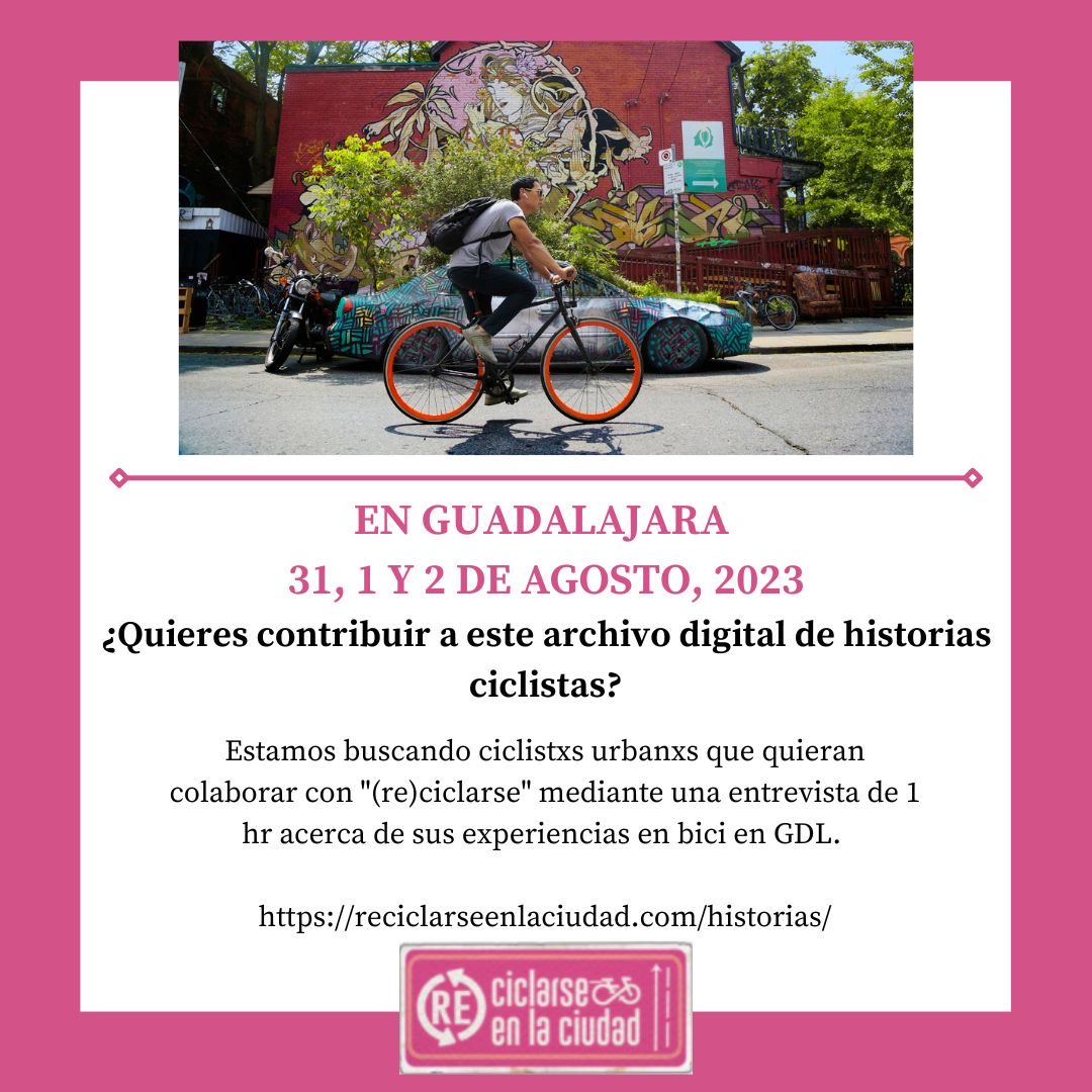 (re)Ciclarse en la Ciudad tweet media
