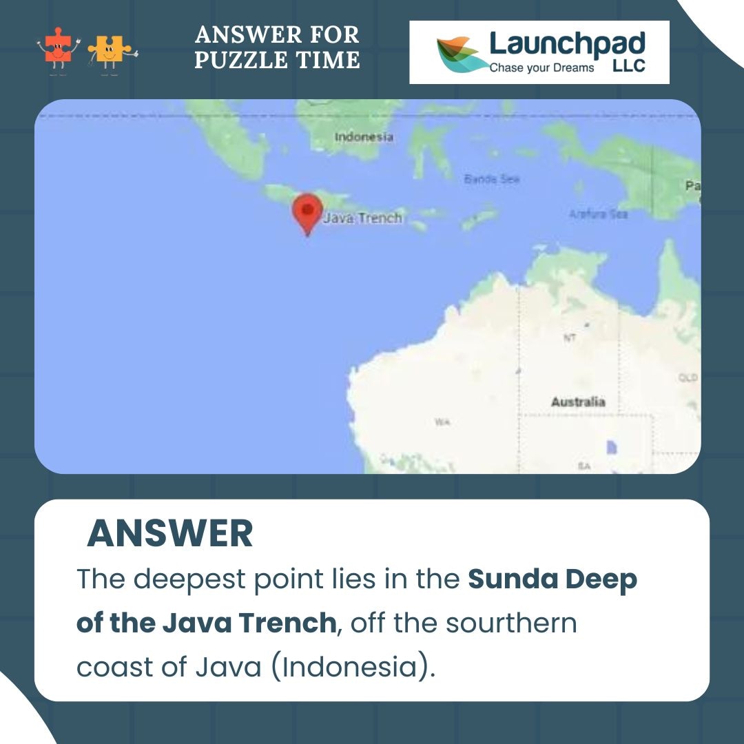 LaunchpadLLC's tweet photo. Answer for Puzzle Time 

#launchpadllc #launchpad #chaseyourdreams #skilltrainer #skillmoves #skillpath #skilltranining #skilldevelopment #skills #career #careersuccess #careercounsellingservice  #puzzletime  #competitiveexamquestions #generalknowledge #gk #exampreparation https://t.co/lFM8J4Lx5e