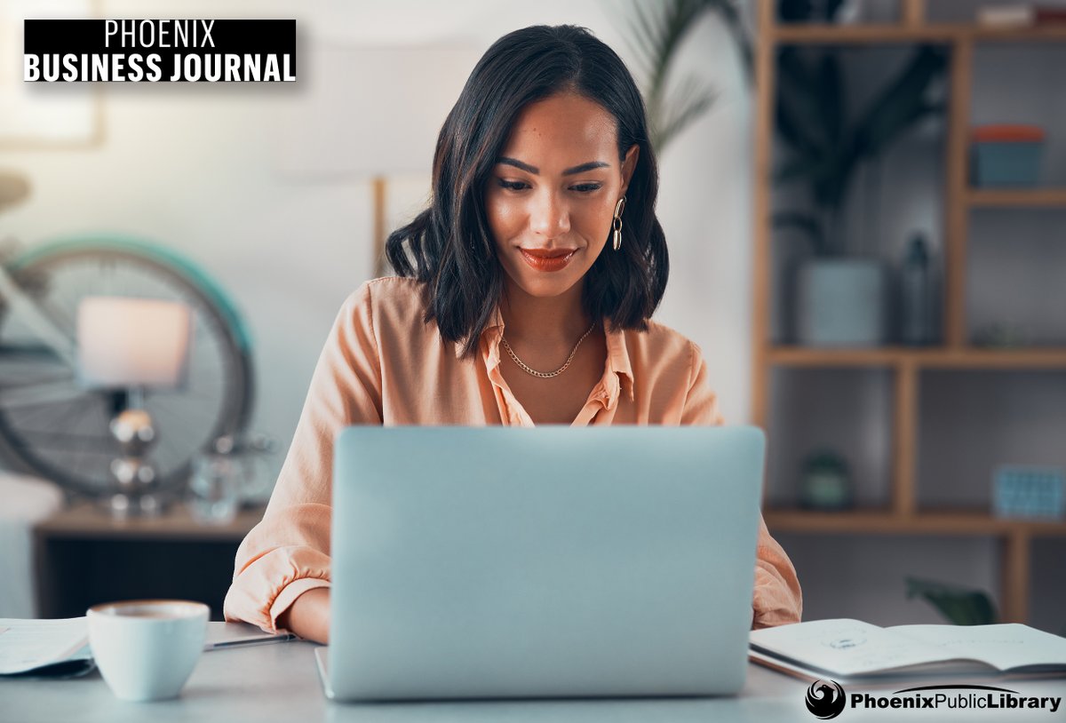 PhxLibrary's tweet photo. NEW for you! 📰 #PhoenixPublicLibrary has added the #PhoenixBusinessJournal to its online newspaper collection. Access & read local Phoenix business news for FREE w/your library card. Scroll down & select "Phoenix Business Journal" to get started! https://t.co/9aVE8GemN2 https://t.co/uvPwZ9xgKU