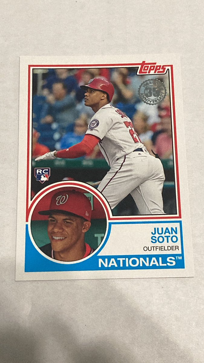 USSportsCards1's tweet photo. If there are any Soto fans out there this Rookie will be a Sunday Night #CompBuster live in my store if two minutes.

If you aren’t following my store here is the link. 

https://t.co/Q1cjKzBPUi https://t.co/0SFE0bzzNL