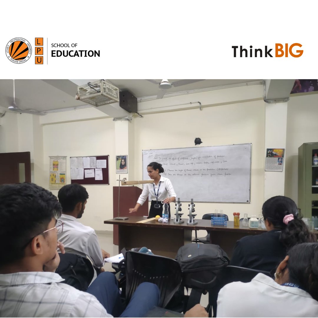 SOE organised one day workshop on 'Designing and Integrating Experiential Learning in Sciences in School Teaching.' 

@lpuuniversity

#LPU #ThinkBig #ScienceEducation #ExperientialLearning #TeachersWorkshop #EducationRevolution #SchoolTeaching #PassionForScience #learnatsoe