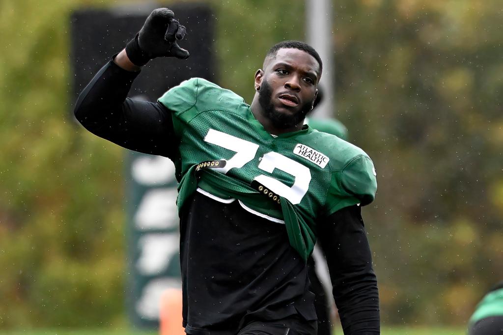 Hulking Micheal Clemons ready for ‘f–king monster’ second season for Jets trib.al/Omz98gu