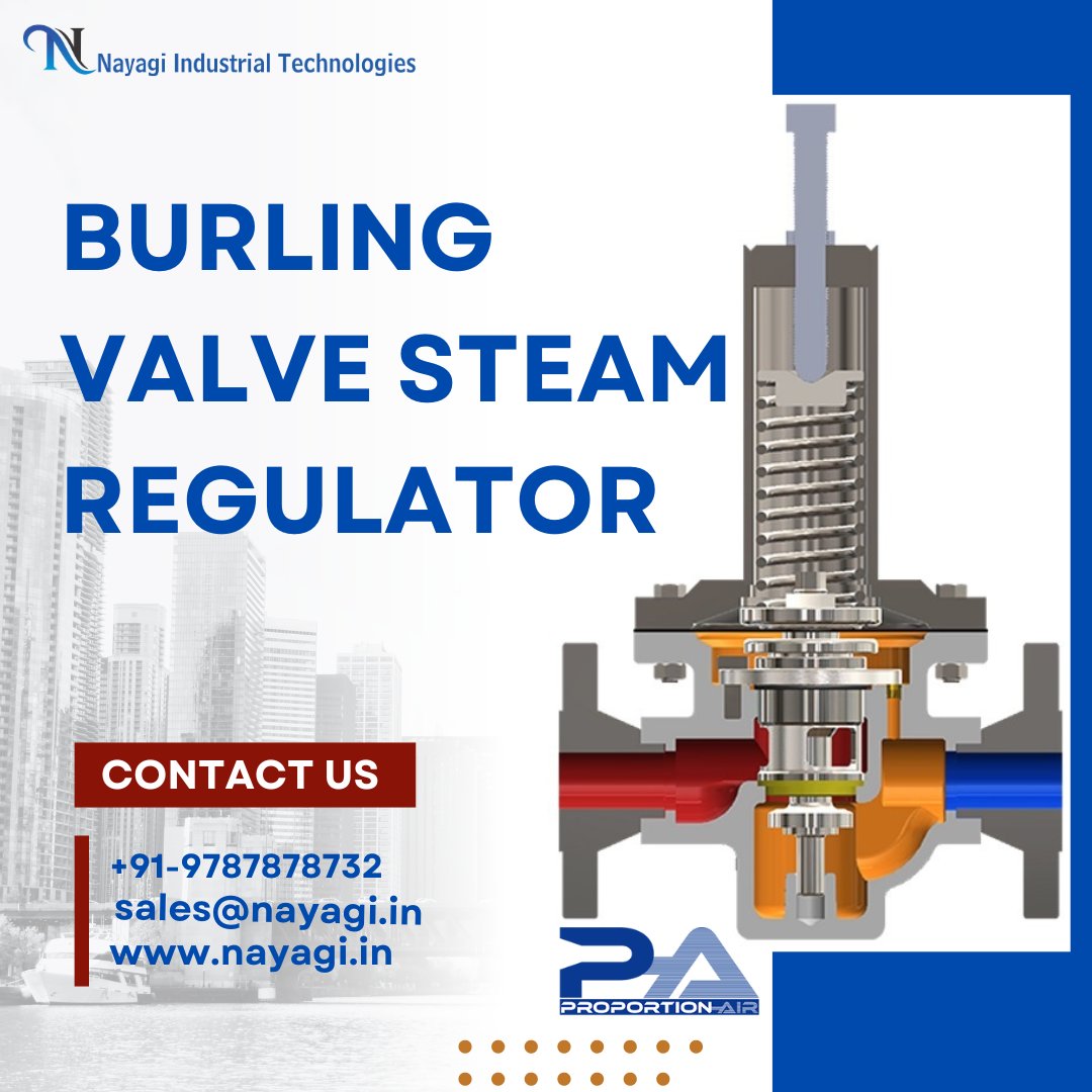NayagiIndustry's tweet photo. Burling Valve is a manufacturer of process pressure regulators.
#BurlingValve #OperatingCycle #BurlingValveSteamRegulator #supplier #authorizeddistributor #pressuretransducer #proportionair #transducer#industrialequipments #PowerSupplies #NayagiIndustrialTechnologies https://t.co/72H3iaudYG