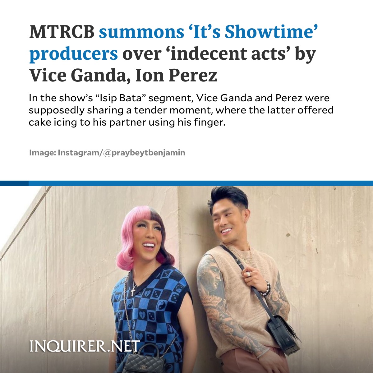 Inquirer on X: “It's Showtime” was called to testify by the MTRCB