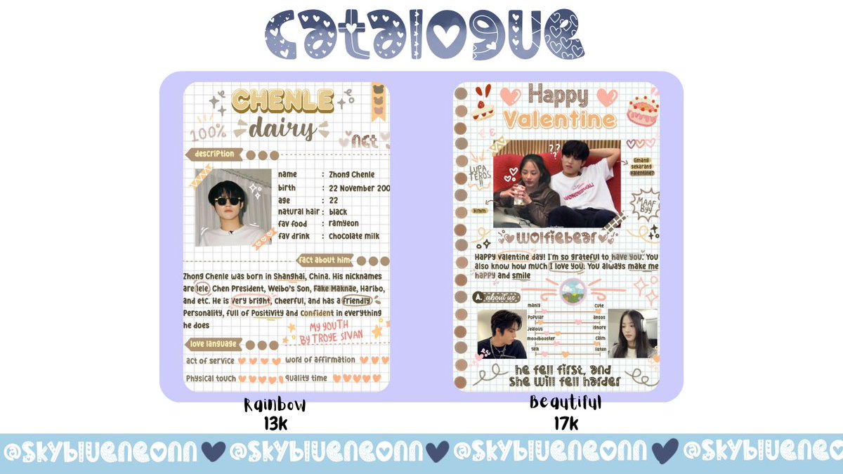 ﹢ * ding - doOng ! Kamu lagi cari corat-coret (scribbles) buat hadiah ultah, valentine, ig story', buat pacar??! < @skyblueneonn > ♥️ ᪕ ׅ ׅ ֹ   Semua catalogue nya lucu lucu ִ  ⊹  

Link wa wa.me/6281227554713

#zonauang #zonajajan #zonaba