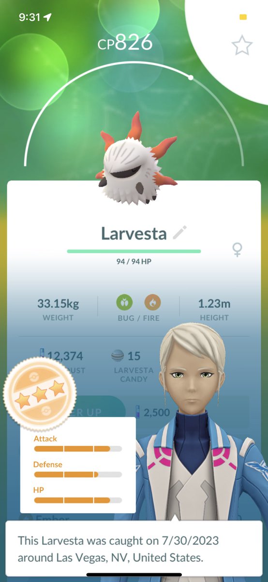 Ohfukno101's tweet photo. I was not expecting it ๐ฒ #PokemonGOApp #pokemonGO #GOegg #GOhatch #pokedex #pokemongo #pogo https://t.co/ccoB6P24La
