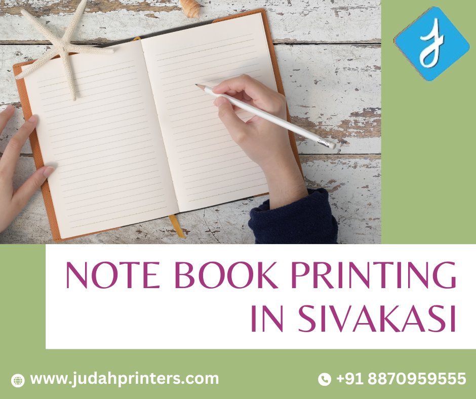 JudahPrinters's tweet photo. Notebook Printing in sivakasi

For More Info:
visit our website@ https://t.co/9nmXaEjkU8
Contact us@ +91-8870959555
Email us@ judahprinters@gmail.com

#customnotebooks #creativityunleashed #notebookprinting #judahprinters https://t.co/uy2bCSlPLO