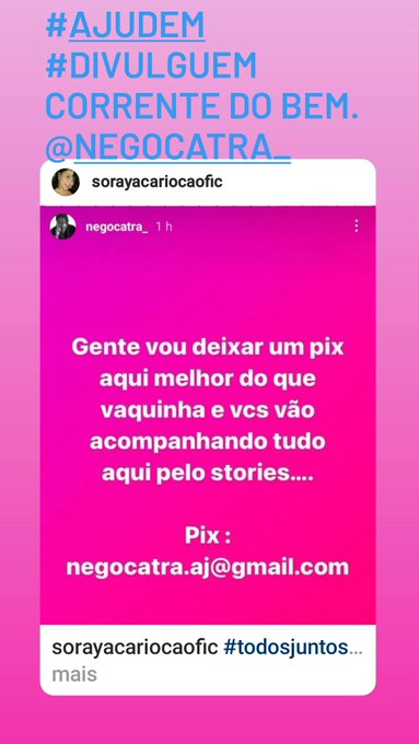 #todosjuntos   #fazerobemsemolharaquem  A uni&atilde;o faz a for&ccedil;a.  Vamos ajudar meu grande #amigo @negocatra_<a href="/tag/todosjuntos"class="tags">#todosjuntos</a><a href="/tag/fazerobemsemolharaquem"class="tags">#fazerobemsemolharaquem</a><a href="/tag/amigo"class="tags"><span>#amigo</span></a><a href="/tag/empatia"class="tags"><span>#empatia</span></a><a href="/tag/solidariedade"class="tags"><span>#solidariedade</span></a><a href="/tag/criticas"class="tags"><span>#criticas</span></a>