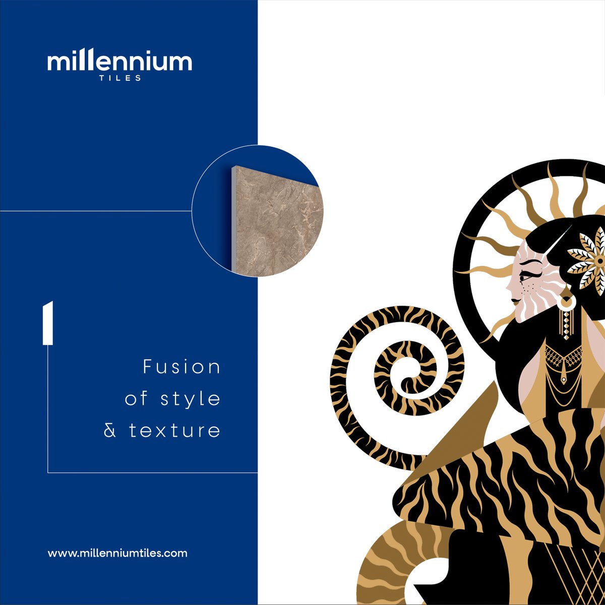 Millenniumtiles's tweet photo. Achieve timeless spaces with natural tile aesthetics and brilliant texture from Millennium.
#MillenniumTiles #GVT #PGVT #PGVTTiles #GVTCollection #VitrifiedTiles #GlazedVitrifiedTiles #DoubleCharge #Tiles #TilesDesign #CeramicTiles #TilesManufacturers #Architecture https://t.co/YGyJQVtZtN