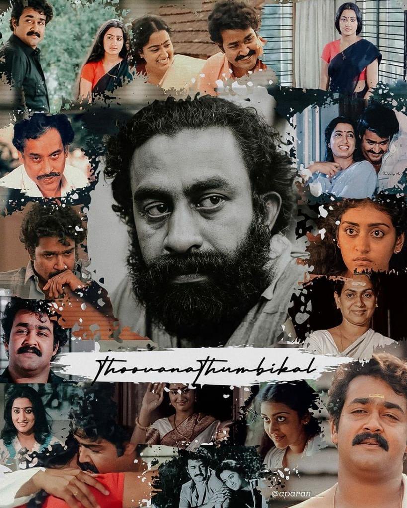 Amal_Thomas___'s tweet photo. പപ്പേട്ടന്റെ തൂലികയിൽ പിറന്ന അനശ്വര പ്രണയകാവ്യം❤️

#36YearsOfThoovanaThumbikal
@Mohanlal #Mohanlal https://t.co/LV5Askfvdz