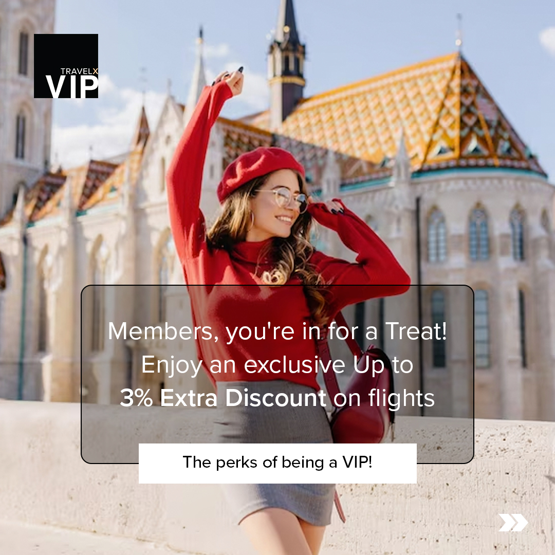Travelvip_ai's tweet photo. Explore the world with TravelX VIP's global flight bookings, and relish an exclusive extra discount of up to 3% on flights – a perk of being VIP!
#flightbooking #TravelXVIP #GlobalBooking #FlyWithTravelX #TravelLikeAStar #Wanderlust https://t.co/LFBszhshc4