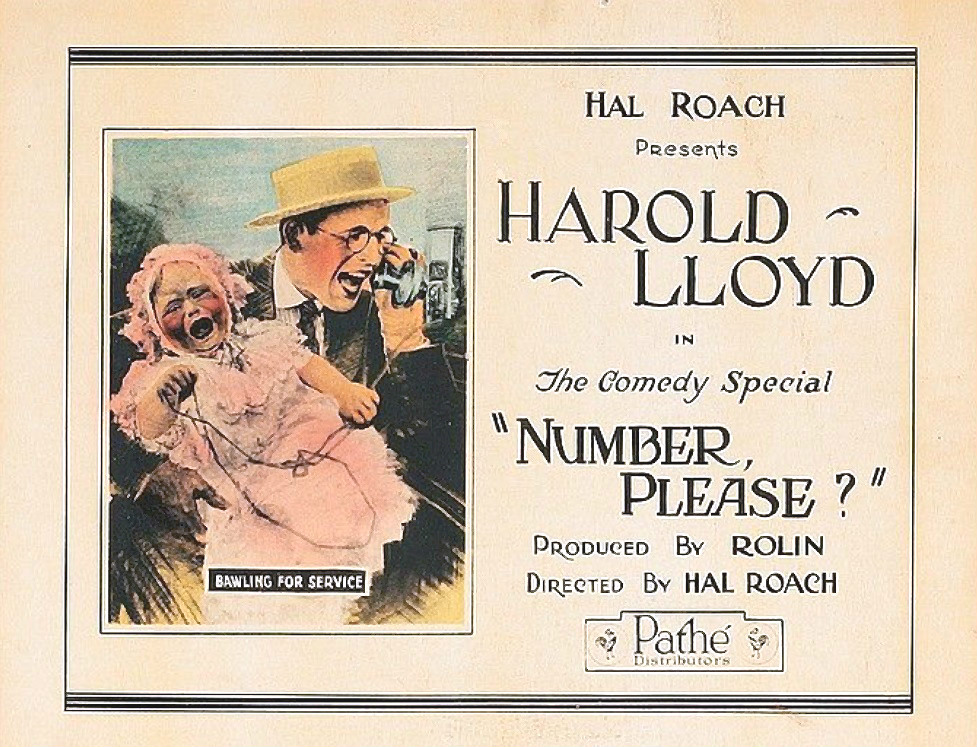 #NowWatching #273 'Number, Please?' (1920) with #HaroldLloyd #MildredDavis #ClassicMovies #ClassicFilms #OldHollywood #TCM #TCMParty #SilentSundayNights #SilentMovies #SilentFilms #2023MyMovieList #SaveTCM #NumberPlease
