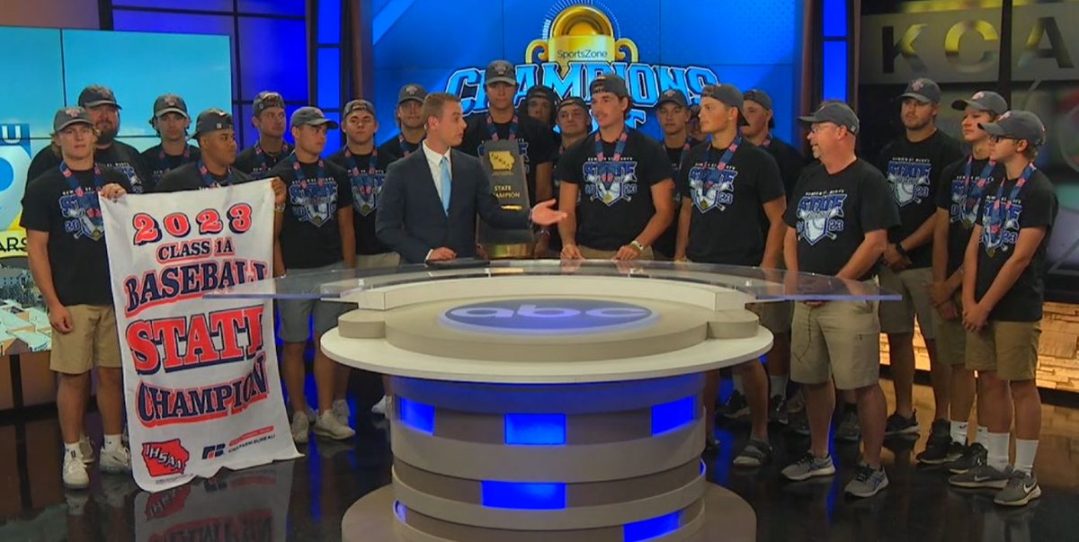 KCAU 9 SportsZone (@sportszonekcau9) on Twitter photo CHAMPIONS CHAT: REMSEN ST. MARY'S!
<a href="/RSMBaseball/">St.Mary's Baseball</a> left it all on the field towards its first Class 1A State crown since 2016, with players and coaches looking back on a run to remember in the newest <a href="/SportsZoneKCAU9/">KCAU 9 SportsZone</a> Champions Chat!
WATCH HERE⚾️🏆⏬
siouxlandproud.com/sports/champio… CHAMPIONS CHAT: REMSEN ST. MARY'S!
<a href="/RSMBaseball/">St.Mary's Baseball</a> left it all on the field towards its first Class 1A State crown since 2016, with players and coaches looking back on a run to remember in the newest <a href="/SportsZoneKCAU9/">KCAU 9 SportsZone</a> Champions Chat!
WATCH HERE⚾️🏆⏬
siouxlandproud.com/sports/champio…