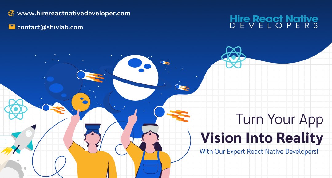 reactdevelopers's tweet image. Unlock your app's potential with our #reactnativedevelopers! Build cutting-edge cross-platform mobile apps with our xpert engineers. 

Let's turn your app dreams into reality!
👉 hirereactnativedeveloper.com

#reactnativedeveloper #reactnativedevelopment #reactnativeapps #developers