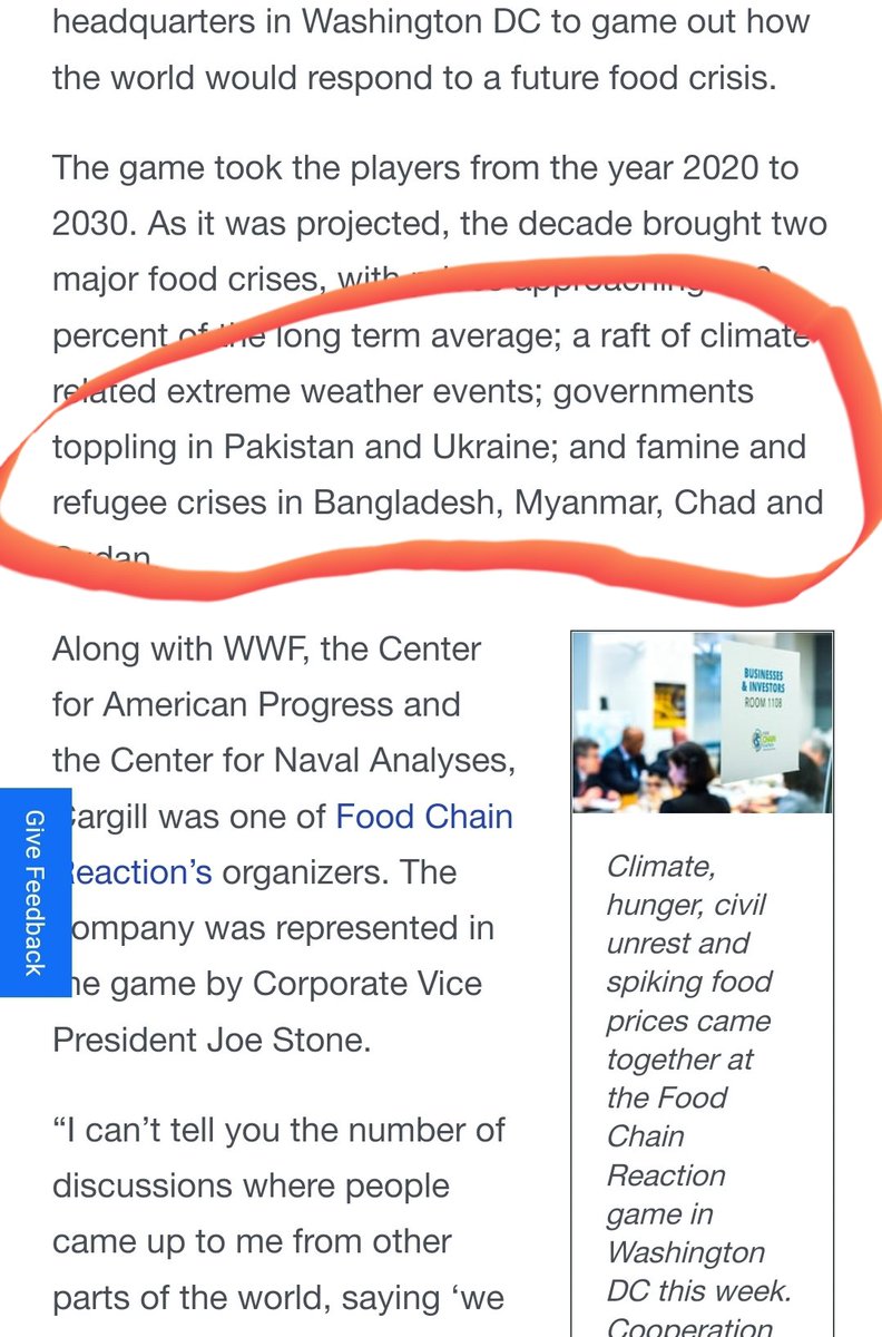 NOGreatResetNO's tweet photo. @ErikMagnethi #FoodChainReactionGame by @Cargill - why'd they delete the report? tl/dr: #CabonTax on the plebs.
#ClimateWank https://t.co/wLcpNAn6Xj