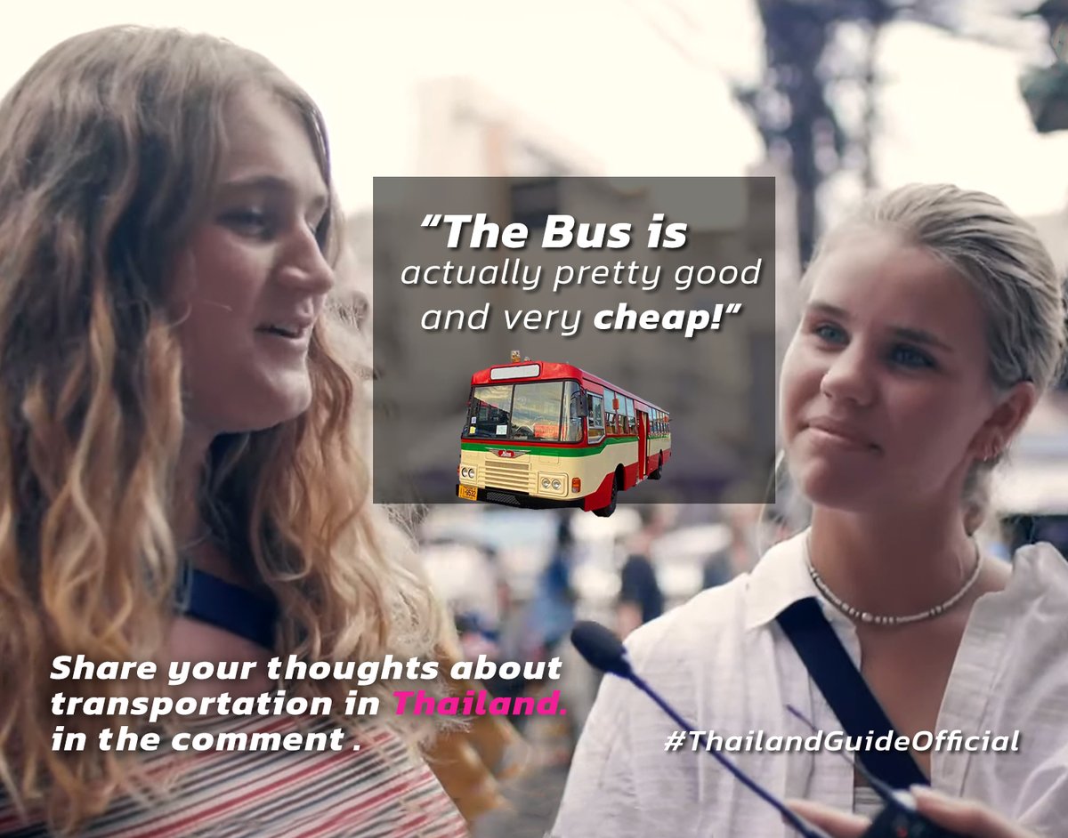 ThailandGuideTH's tweet photo. Have you ever tried the Thai red buses?
What’s your take?
Let us know in the comment!

#Thailandguideofficial #Thaibus #transportation #Bangkok #ShareYourThoughts #bangkokbus #travelbangkok https://t.co/zPgsSv4Jgr