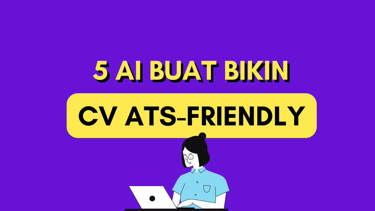 DeallsJobs's tweet photo. Tim HR Dealls masih sering liat kandidat ngirim CV gak ATS-friendly, padahal hal ini penting biar CV bisa kebaca sama ATS

Daripada repot-repot googling "template CV ATS gratis", pake aja bantuan 5 AI ini buat bikin CV yang ATS-friendly! 🚀

🧵 A Thread https://t.co/1Gv9usgp2r