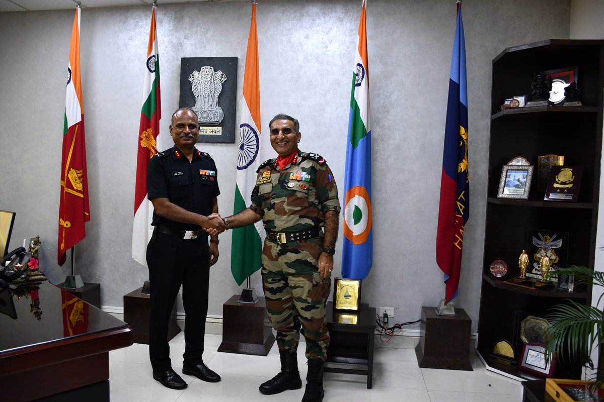 NCC_Dte_Gujarat's tweet photo. #NCCGUJARAT
Maj Gen Ramesh Shanmugam G has taken over the reins as ADG NCC Dte Guj DNH,D &amp; D  on 31 Jul 2023. Maj Gen Arvind Kapoor  proceeded on Superannuation after a long &amp; distinguished career spanning 37 Yrs.
@DefencePRO_Guj
@HQ_DG_NCC
@irushikeshpatel
@CMOGuj
@GovernorofGuj https://t.co/NPTpmgpcIC