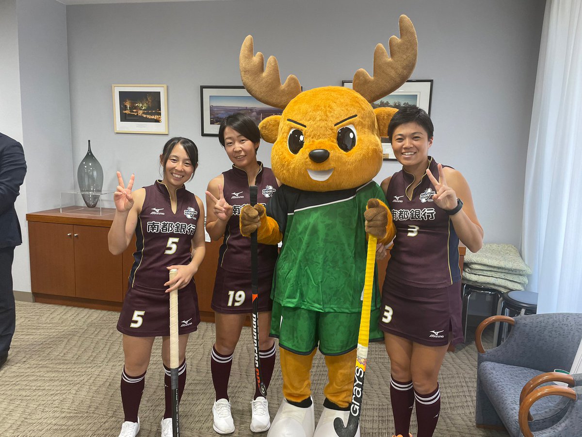 tenfh__'s tweet photo. シカッチェ☆ドリッピー
#TopSportCityNara 
#バンビシャス奈良 
#奈良ドリーマーズ https://t.co/hCH3KQ2Vzo