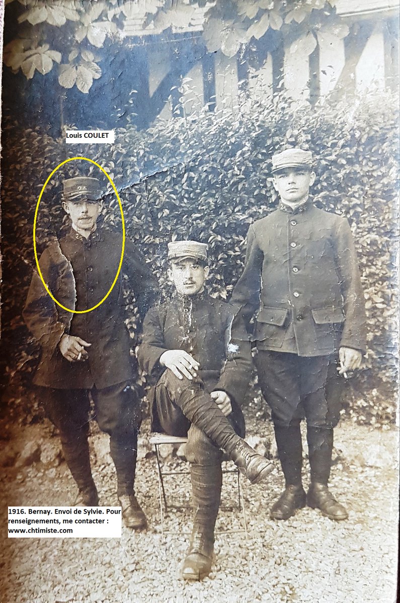 Le_Chtimiste's tweet photo. Louis Antoine COULET du 24ème régiment d'infanterie de 1916 à 1919 - Merci à Sylvie- https://t.co/KpJrRbsZFF #24eRI #Chtimiste https://t.co/3LEPXVvyGL