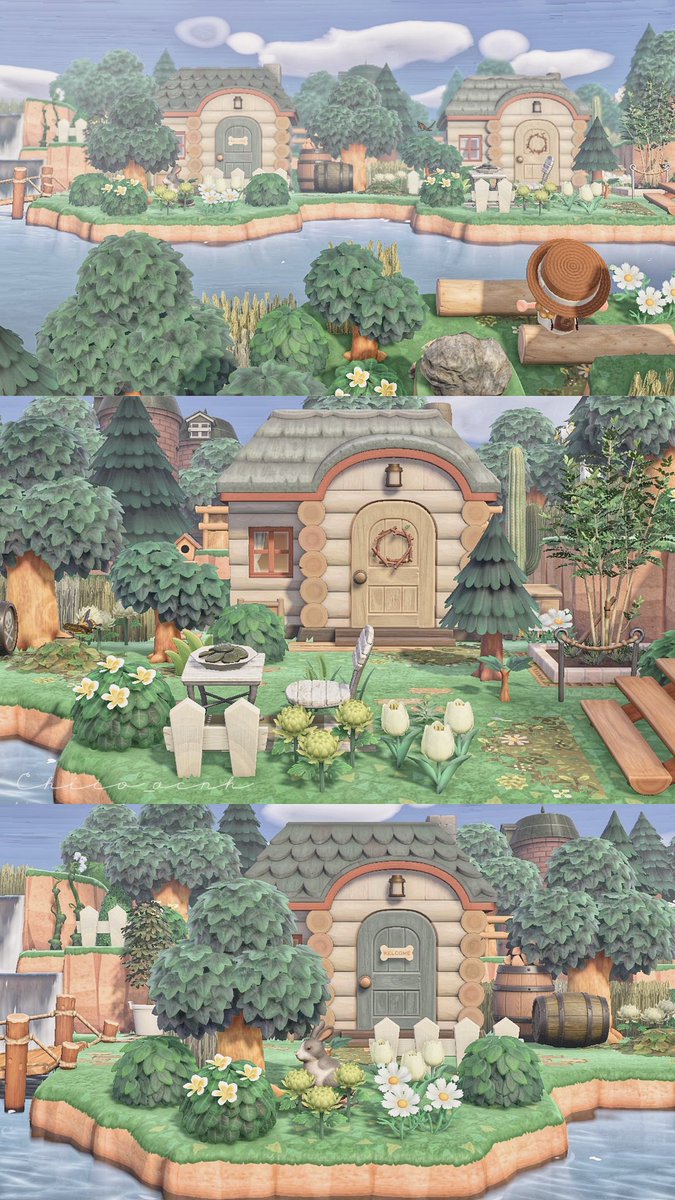 Chico_acnh's tweet image. 湖のほとり 🦢🍃

#AnimalCrossing  #acnh 
#あつ森 #あつ森写真部