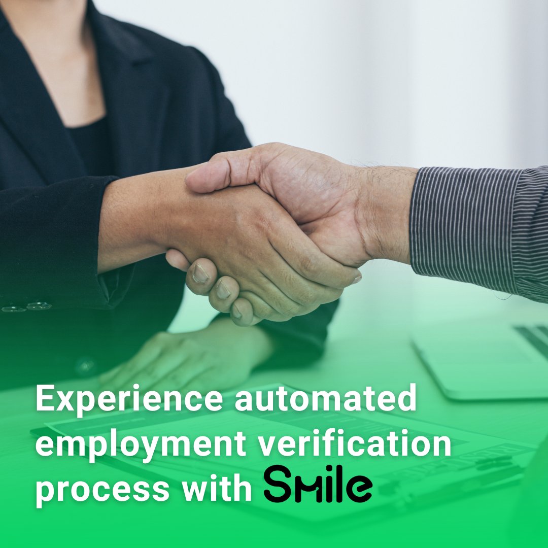 Around 83% of HR professionals depend on technology for making better, more efficient employment decisions! 📊

Experience automated employment verification process with Smile 👉 zurl.co/xUrQ