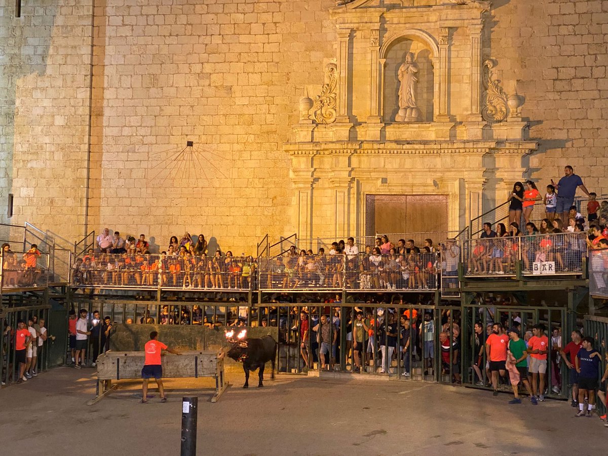 Aj_Albocasser's tweet photo. 📸 Festes de Joves: Bou embolat 📸

***

📸 Fiestas de Jovenes. Toro embolado 📸

#Festes2023 #jovesalbocasser #germandor #estiu https://t.co/72tFKmcmHT