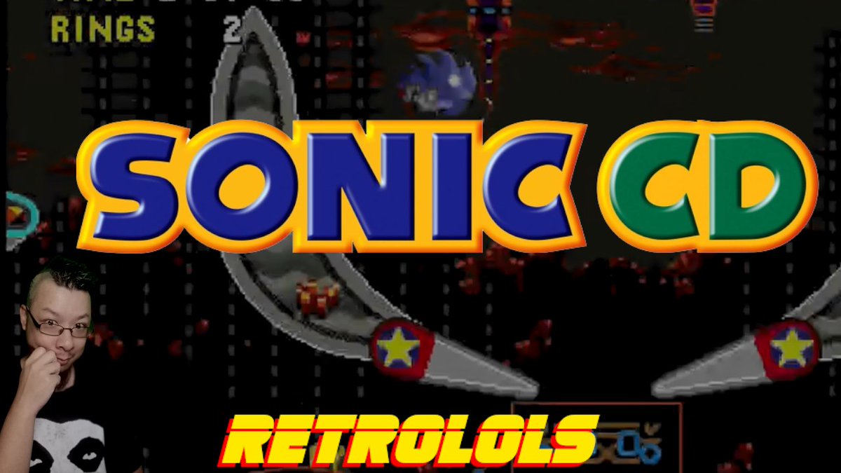 SynysterGraves's tweet photo. Hi #retrogaming fans!
It's a #MegaCDMonday today and I was inspired by watching @vimtokris that it was time I had a go at #SonicCD!
Youtube's worst Sonic player returns to butcher another Sonic game, while getting confused between past and future!
https://t.co/O8FDe4yuYG https://t.co/GgHuGfoBcA