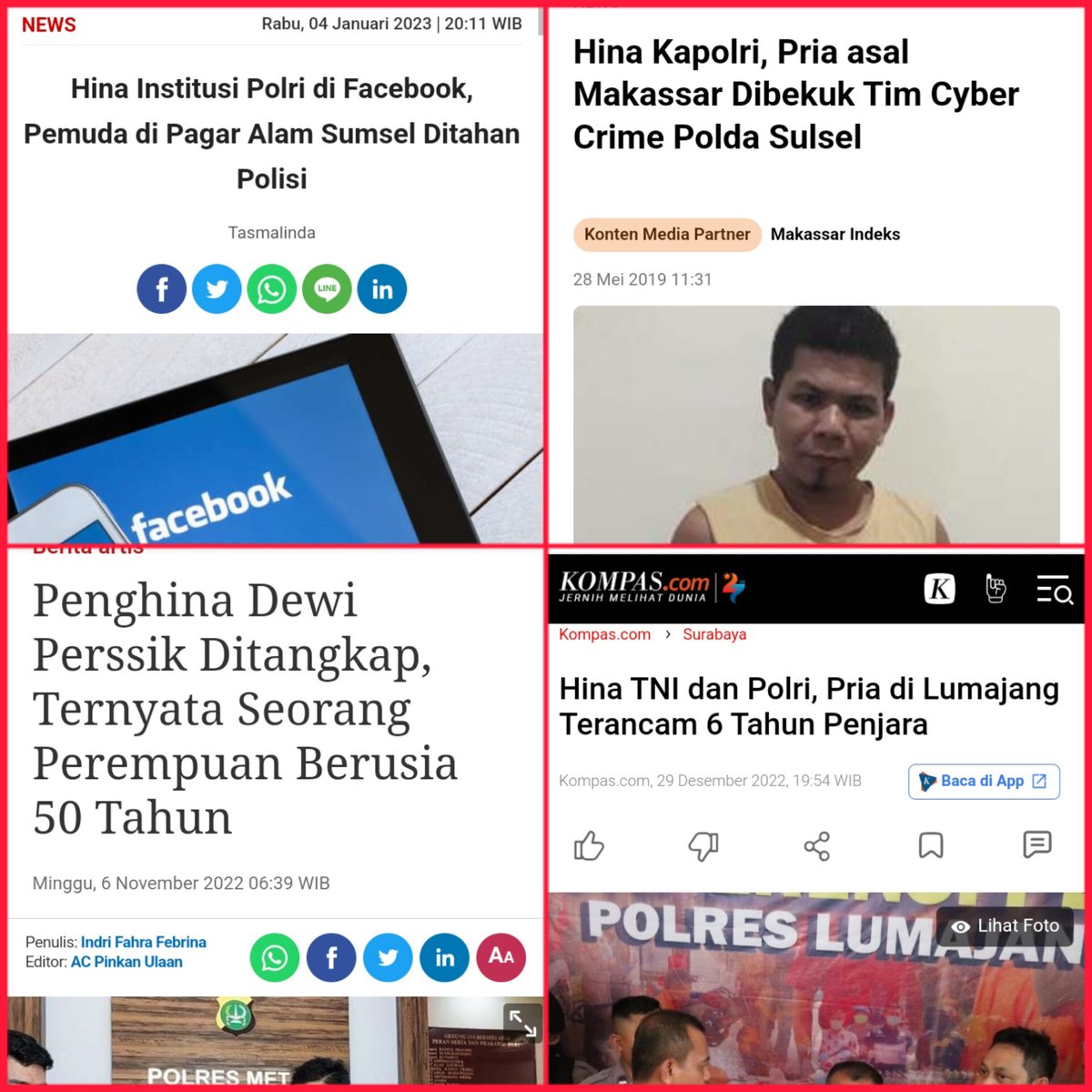 Menghina kapolri ditangkap.
Menghina institusi polri / TNI ditangkap.
Menghina artis ditangkap.

Lalu knp yg menghina Presiden Panglima tertinggi dibiarkan?
Apa kalian cuma berani sama rakyat kecil takut sama Rocky Gerung?
<a href="/mohmahfudmd/">Mahfud MD</a>
<a href="/ListyoSigitP/">Listyo Sigit Prabowo</a>
#TangkapRockyGerung