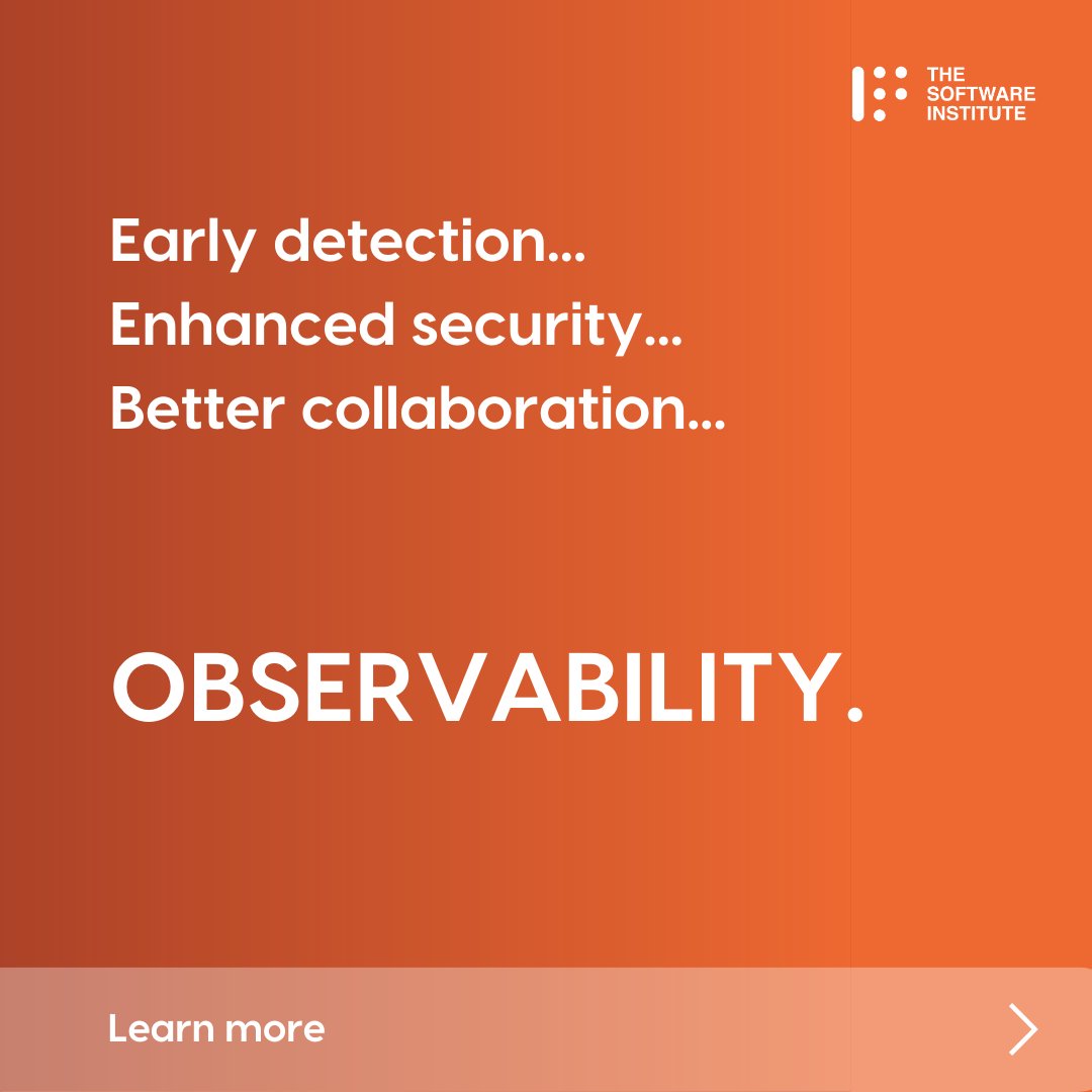 Observability has become a key tool for organizations to ensure the security and reliability of their systems.

Read our blog on The Power of Observability.

#Observability #Security #Collaboration