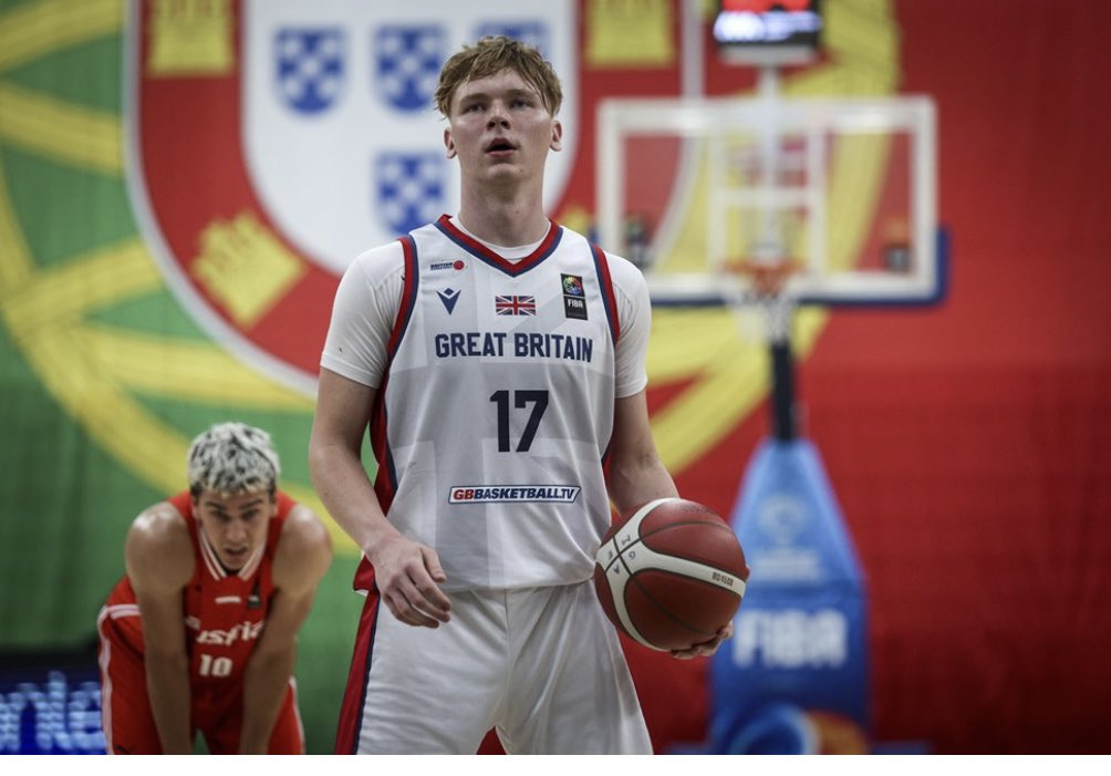 JohnHobbsTB's tweet photo. .@CoachKeane14 praises prodigy Nedas Cholevinskas as @gbbasketball finish a very respectable fifth in the U18 Division B Euros 
https://t.co/wYOzbf3iV9 https://t.co/UhuhgNCTLA