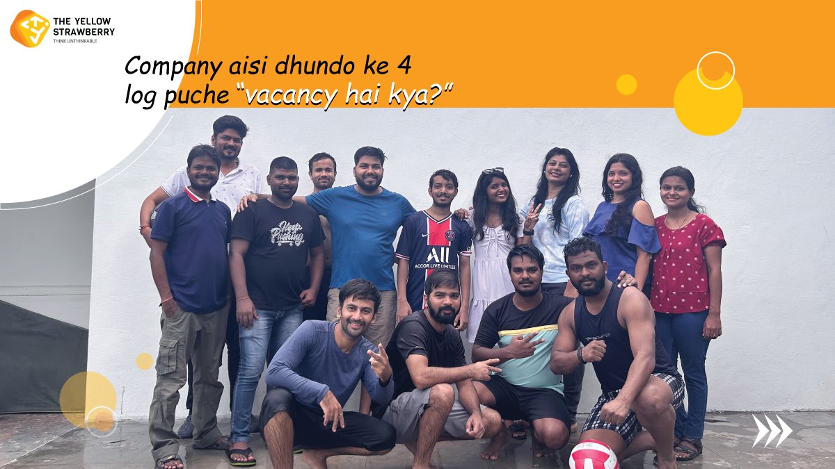 tysindia's tweet photo. Life's better when we're laughing together!

#officeouting #companyculture #teambonding #tysindia #mumbai #digitalamarketing #appdevelopment #webdevelopment #Trending https://t.co/DNq4CVJcB9