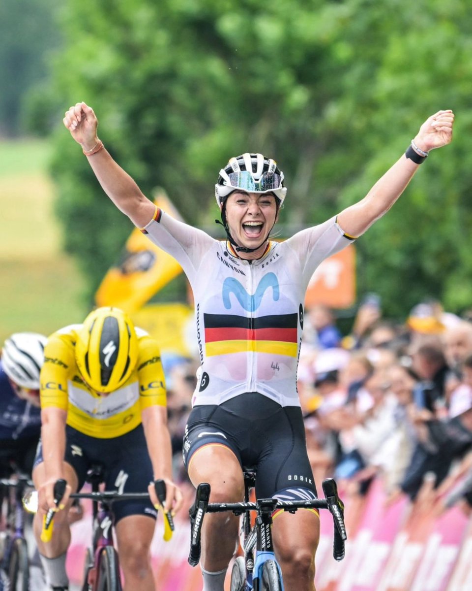 Todo un placer poder disfrutar y veros disputar y disfrutar de una de las mejores carreras del mundo <a href="/letourfemmes/">Le Tour de France Femmes avec Zwift</a> 💛🚴🏽‍♀️

<a href="/Sheyarcoiris/">Sheyla Gutierrez Ruiz</a> 🩵🤍 <a href="/LianeLippert/">Liane Lippert</a> 🥇

#SportNutrition #TDFF2023 🇨🇵

<a href="/360Cycling/">360CyclingOfficial by Patxi Vila</a> 
<a href="/AlvaroCarasa/">ALVARO CARASA GRANADOS👱🏽‍♂️</a> 👨🏽