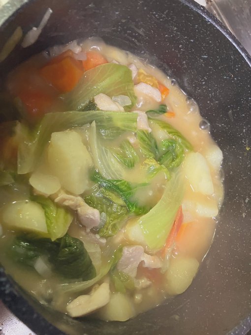 無水ポトフ的なやつを作りました🤤 