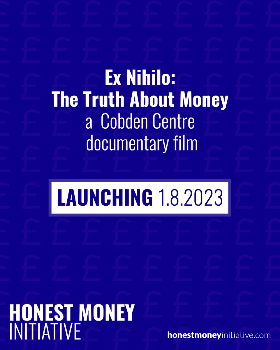 HonestMoneyUK's tweet photo. Tomorrow, the truth about our money comes out 👀

Our monetary system is out of control and it needs reform.

Find out more: https://t.co/FdSXFKibIK https://t.co/J0GuRGYxJG