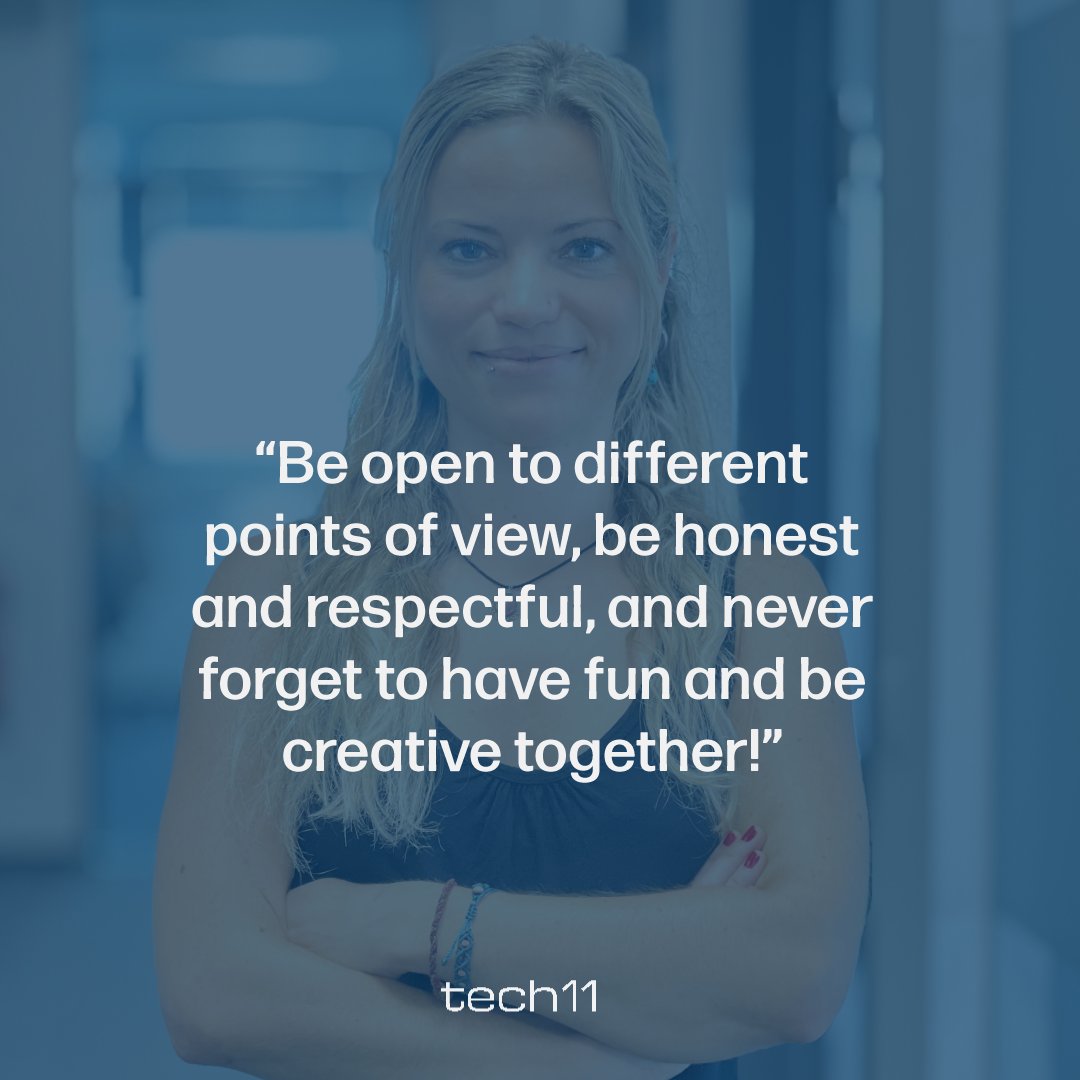 companytech11's tweet photo. MEET THE TEAM: Anitra, #AgileCoach
In her spare time she loves to travel the π, especially Latin America. She is also a keen sportswoman & enjoys listening to music, reading books & relaxing in her hammock.
Her tip for a great work environment: Communication.
#tech11 #agile https://t.co/NanMcxc4Mk