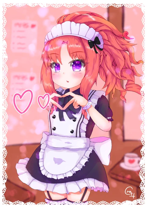 #今月描いたイラストを晒そう #プリコネR 謎の40度の熱が2回出て全然書けんかったです 